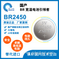 Button Lithium-fluorocarbon Battery Li-CFxn models of BR2450